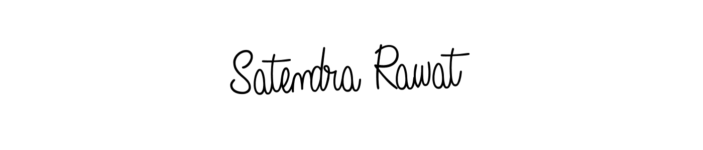 Create a beautiful signature design for name Satendra Rawat. With this signature (Angelique-Rose-font-FFP) fonts, you can make a handwritten signature for free. Satendra Rawat signature style 5 images and pictures png