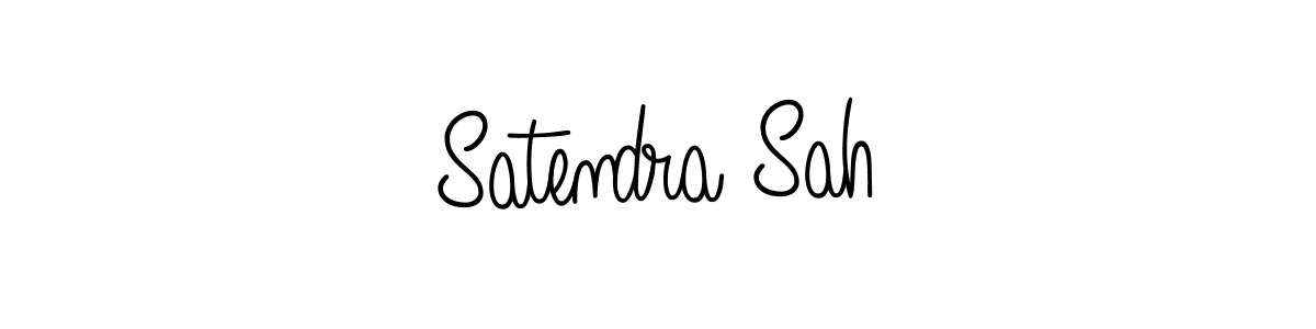 Create a beautiful signature design for name Satendra Sah. With this signature (Angelique-Rose-font-FFP) fonts, you can make a handwritten signature for free. Satendra Sah signature style 5 images and pictures png