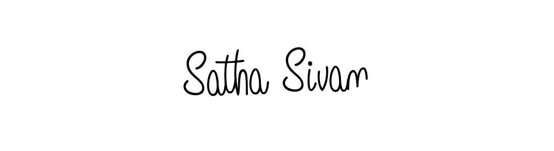 How to make Satha Sivan signature? Angelique-Rose-font-FFP is a professional autograph style. Create handwritten signature for Satha Sivan name. Satha Sivan signature style 5 images and pictures png