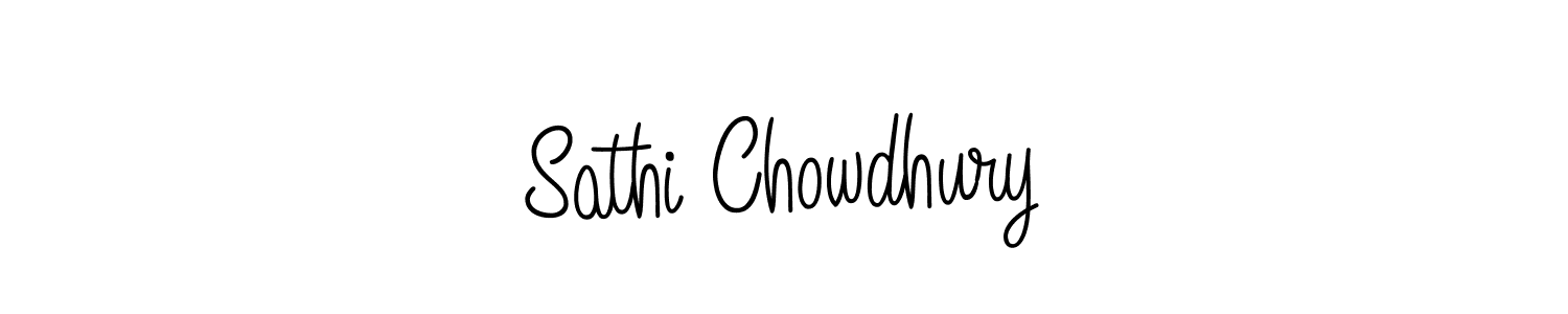 You can use this online signature creator to create a handwritten signature for the name Sathi Chowdhury. This is the best online autograph maker. Sathi Chowdhury signature style 5 images and pictures png