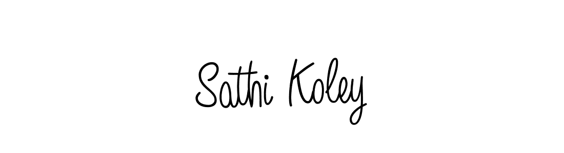 Check out images of Autograph of Sathi Koley name. Actor Sathi Koley Signature Style. Angelique-Rose-font-FFP is a professional sign style online. Sathi Koley signature style 5 images and pictures png