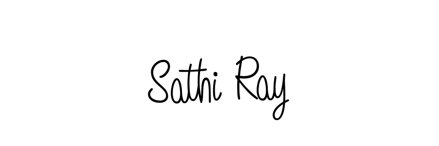 Make a beautiful signature design for name Sathi Ray. Use this online signature maker to create a handwritten signature for free. Sathi Ray signature style 5 images and pictures png