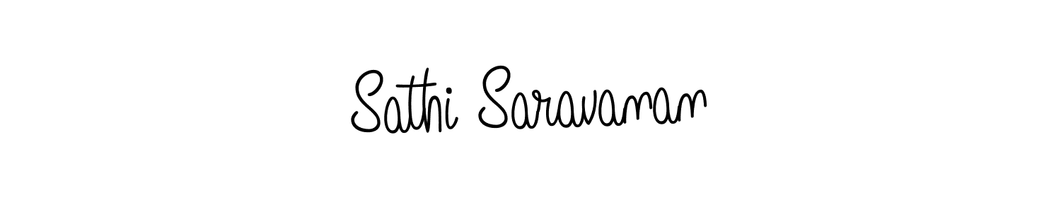 Once you've used our free online signature maker to create your best signature Angelique-Rose-font-FFP style, it's time to enjoy all of the benefits that Sathi Saravanan name signing documents. Sathi Saravanan signature style 5 images and pictures png