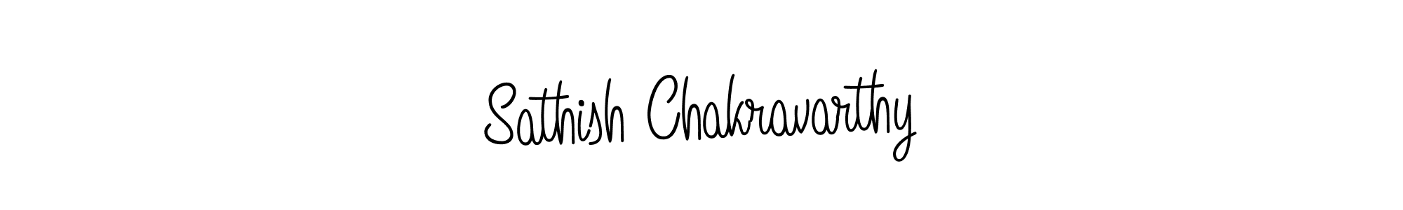 How to Draw Sathish Chakravarthy signature style? Angelique-Rose-font-FFP is a latest design signature styles for name Sathish Chakravarthy. Sathish Chakravarthy signature style 5 images and pictures png