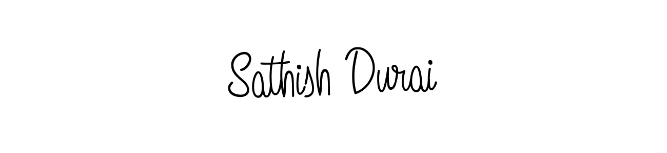 How to make Sathish Durai signature? Angelique-Rose-font-FFP is a professional autograph style. Create handwritten signature for Sathish Durai name. Sathish Durai signature style 5 images and pictures png