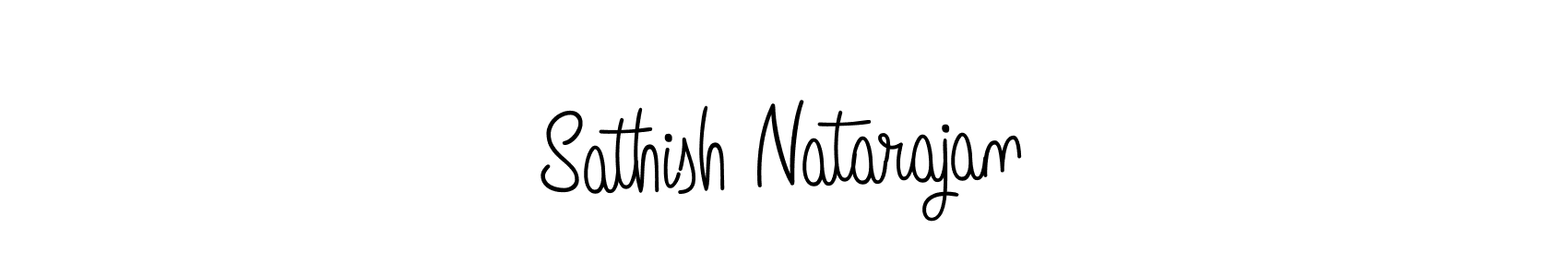 Make a short Sathish Natarajan signature style. Manage your documents anywhere anytime using Angelique-Rose-font-FFP. Create and add eSignatures, submit forms, share and send files easily. Sathish Natarajan signature style 5 images and pictures png