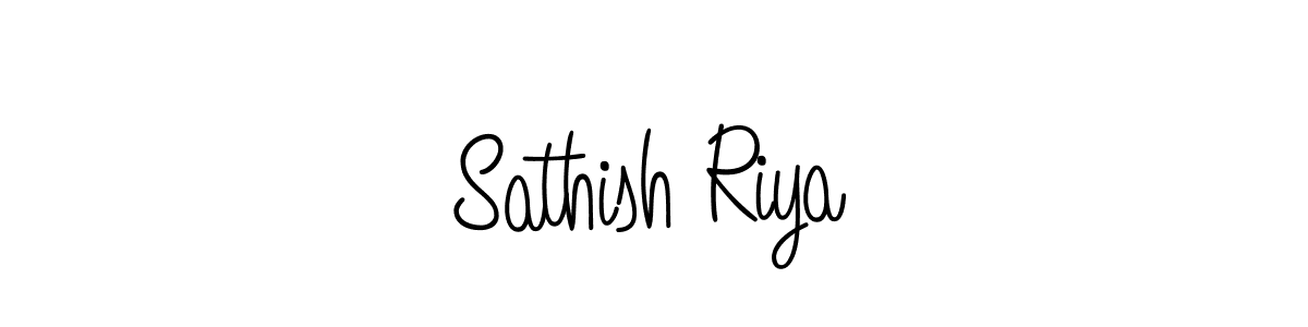 Angelique-Rose-font-FFP is a professional signature style that is perfect for those who want to add a touch of class to their signature. It is also a great choice for those who want to make their signature more unique. Get Sathish Riya name to fancy signature for free. Sathish Riya signature style 5 images and pictures png