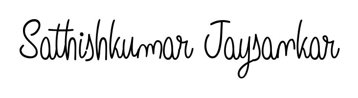 Sathishkumar Jaysankar stylish signature style. Best Handwritten Sign (Angelique-Rose-font-FFP) for my name. Handwritten Signature Collection Ideas for my name Sathishkumar Jaysankar. Sathishkumar Jaysankar signature style 5 images and pictures png