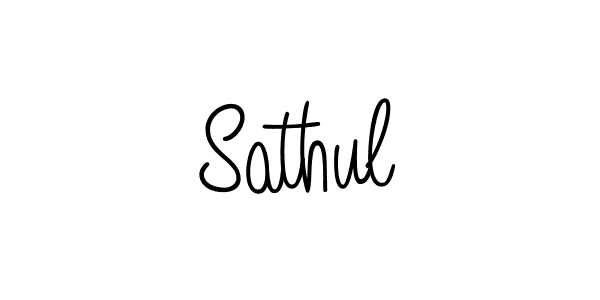 if you are searching for the best signature style for your name Sathul. so please give up your signature search. here we have designed multiple signature styles  using Angelique-Rose-font-FFP. Sathul signature style 5 images and pictures png