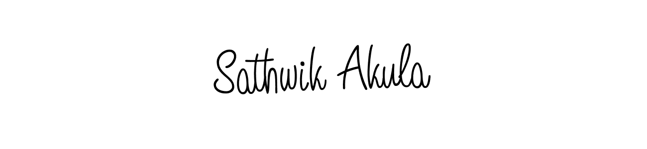 Angelique-Rose-font-FFP is a professional signature style that is perfect for those who want to add a touch of class to their signature. It is also a great choice for those who want to make their signature more unique. Get Sathwik Akula name to fancy signature for free. Sathwik Akula signature style 5 images and pictures png