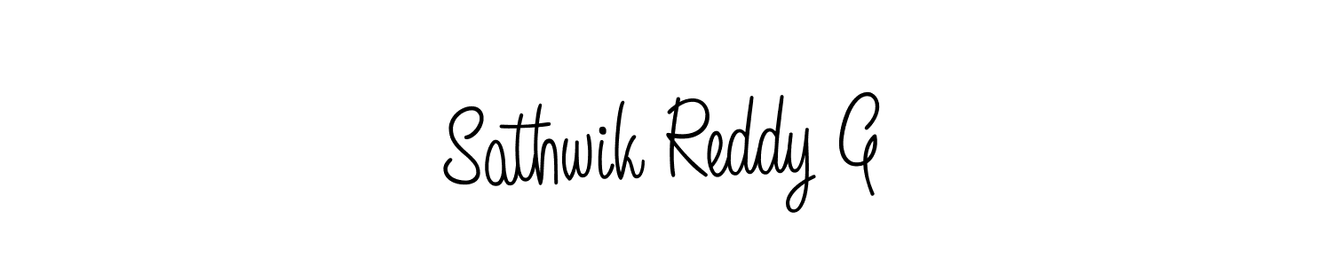 Similarly Angelique-Rose-font-FFP is the best handwritten signature design. Signature creator online .You can use it as an online autograph creator for name Sathwik Reddy G. Sathwik Reddy G signature style 5 images and pictures png