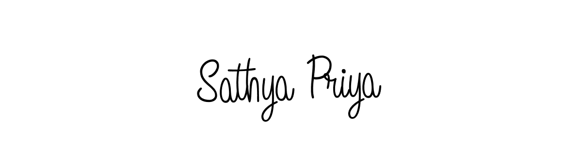 Make a short Sathya Priya signature style. Manage your documents anywhere anytime using Angelique-Rose-font-FFP. Create and add eSignatures, submit forms, share and send files easily. Sathya Priya signature style 5 images and pictures png