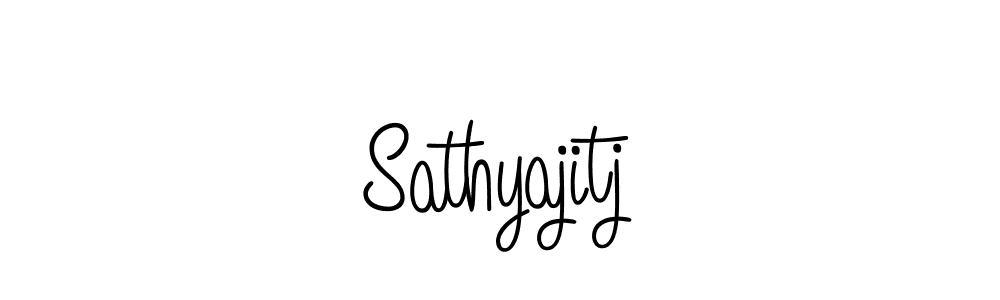 Make a beautiful signature design for name Sathyajitj. Use this online signature maker to create a handwritten signature for free. Sathyajitj signature style 5 images and pictures png