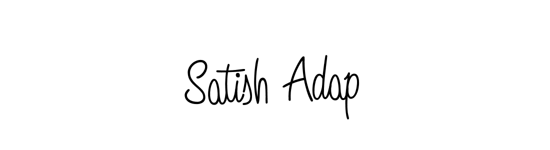 Here are the top 10 professional signature styles for the name Satish Adap. These are the best autograph styles you can use for your name. Satish Adap signature style 5 images and pictures png