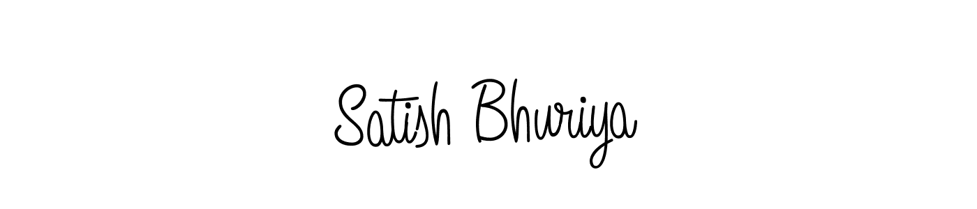 Make a beautiful signature design for name Satish Bhuriya. Use this online signature maker to create a handwritten signature for free. Satish Bhuriya signature style 5 images and pictures png