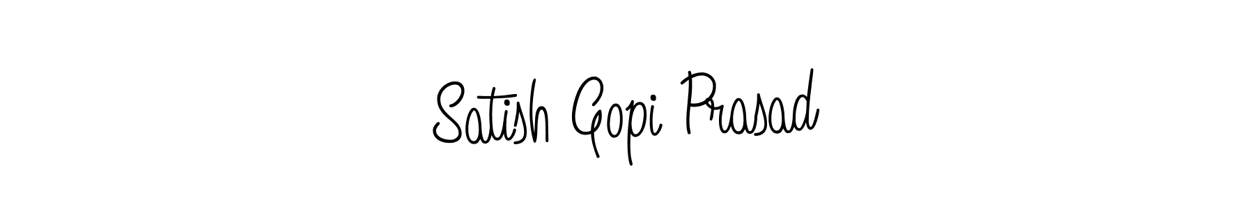 It looks lik you need a new signature style for name Satish Gopi Prasad. Design unique handwritten (Angelique-Rose-font-FFP) signature with our free signature maker in just a few clicks. Satish Gopi Prasad signature style 5 images and pictures png