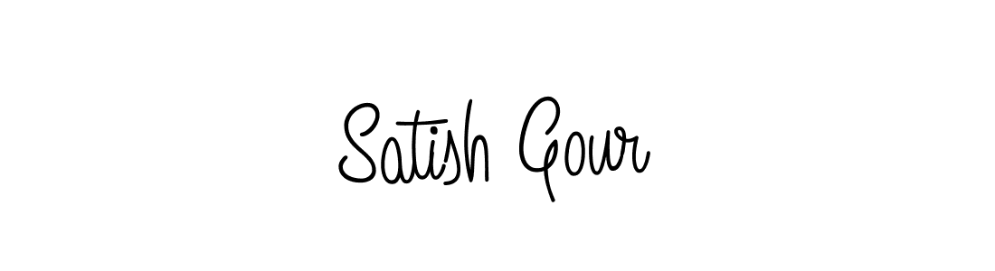 It looks lik you need a new signature style for name Satish Gour. Design unique handwritten (Angelique-Rose-font-FFP) signature with our free signature maker in just a few clicks. Satish Gour signature style 5 images and pictures png