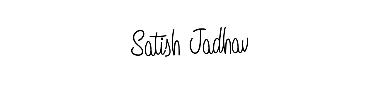 Best and Professional Signature Style for Satish Jadhav. Angelique-Rose-font-FFP Best Signature Style Collection. Satish Jadhav signature style 5 images and pictures png