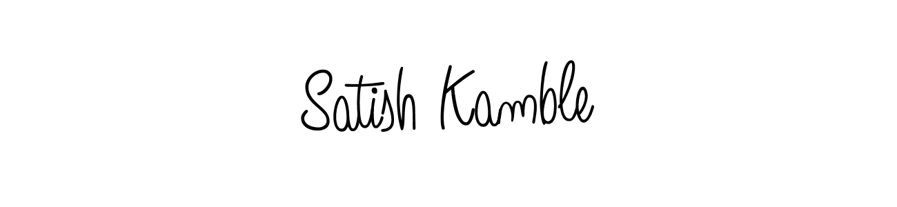 It looks lik you need a new signature style for name Satish Kamble. Design unique handwritten (Angelique-Rose-font-FFP) signature with our free signature maker in just a few clicks. Satish Kamble signature style 5 images and pictures png