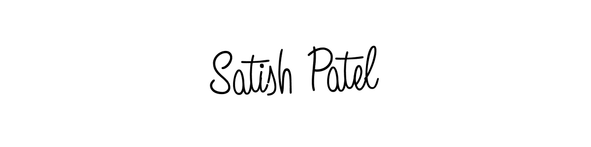 How to make Satish Patel signature? Angelique-Rose-font-FFP is a professional autograph style. Create handwritten signature for Satish Patel name. Satish Patel signature style 5 images and pictures png