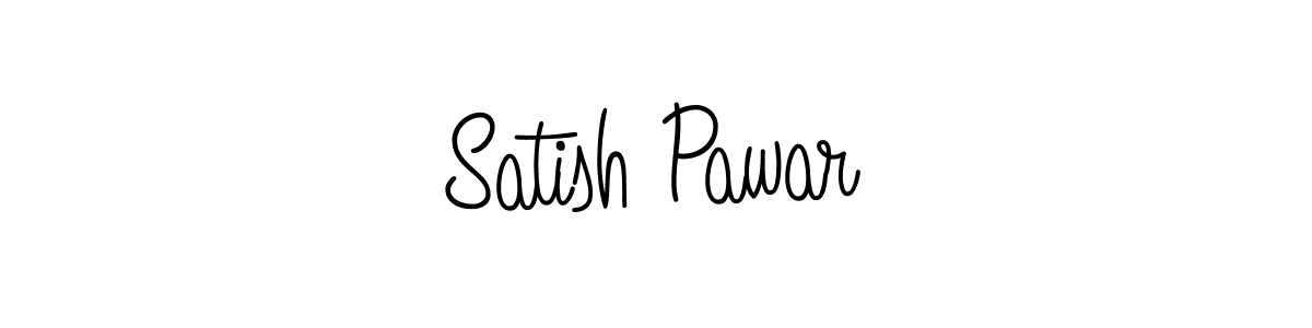 How to Draw Satish Pawar signature style? Angelique-Rose-font-FFP is a latest design signature styles for name Satish Pawar. Satish Pawar signature style 5 images and pictures png