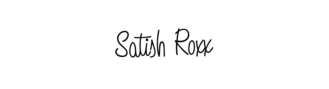 Check out images of Autograph of Satish Roxx name. Actor Satish Roxx Signature Style. Angelique-Rose-font-FFP is a professional sign style online. Satish Roxx signature style 5 images and pictures png
