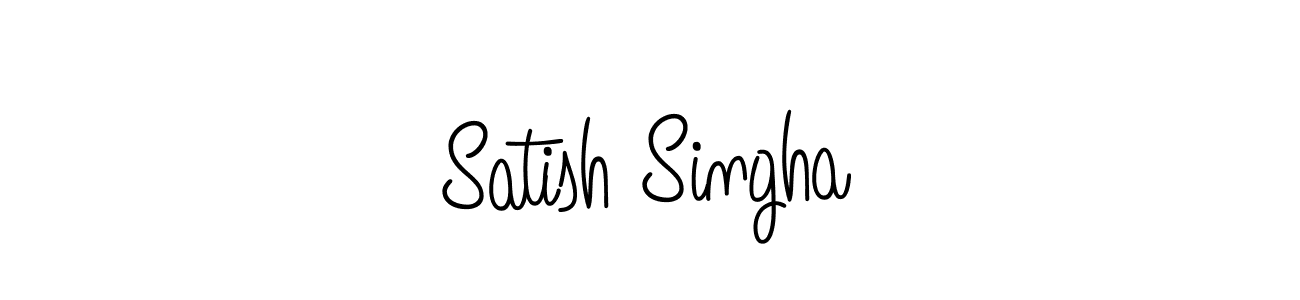 It looks lik you need a new signature style for name Satish Singha. Design unique handwritten (Angelique-Rose-font-FFP) signature with our free signature maker in just a few clicks. Satish Singha signature style 5 images and pictures png