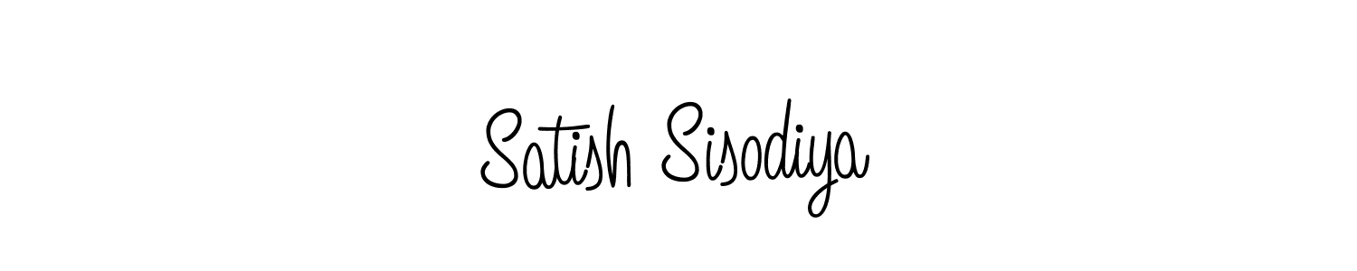 Make a beautiful signature design for name Satish Sisodiya. Use this online signature maker to create a handwritten signature for free. Satish Sisodiya signature style 5 images and pictures png