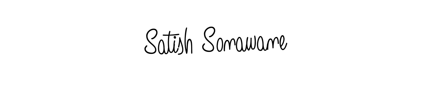 How to make Satish Sonawane signature? Angelique-Rose-font-FFP is a professional autograph style. Create handwritten signature for Satish Sonawane name. Satish Sonawane signature style 5 images and pictures png