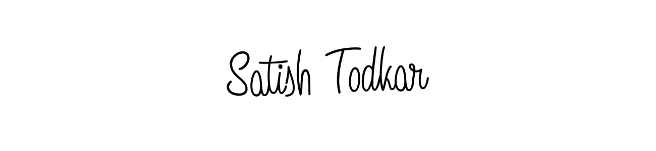 Make a beautiful signature design for name Satish Todkar. Use this online signature maker to create a handwritten signature for free. Satish Todkar signature style 5 images and pictures png