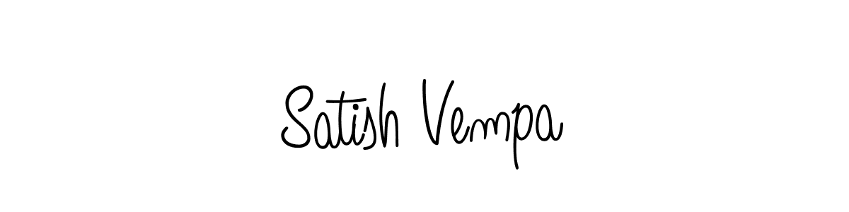 This is the best signature style for the Satish Vempa name. Also you like these signature font (Angelique-Rose-font-FFP). Mix name signature. Satish Vempa signature style 5 images and pictures png