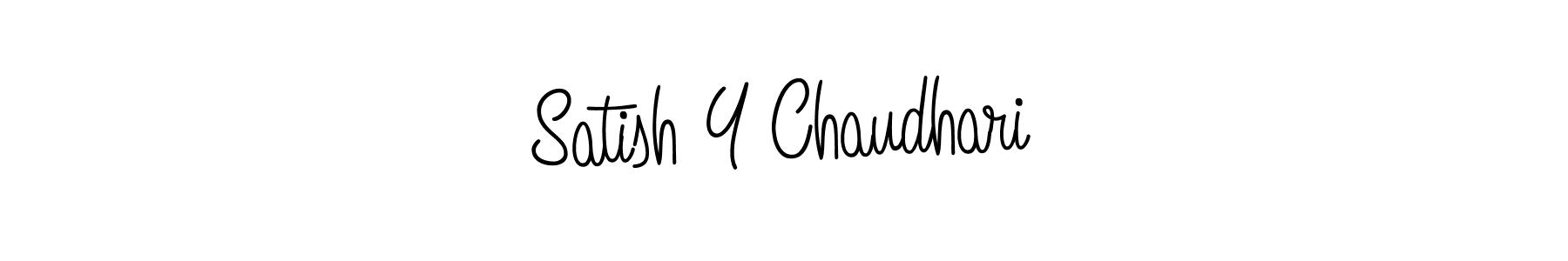 Make a beautiful signature design for name Satish Y Chaudhari. Use this online signature maker to create a handwritten signature for free. Satish Y Chaudhari signature style 5 images and pictures png