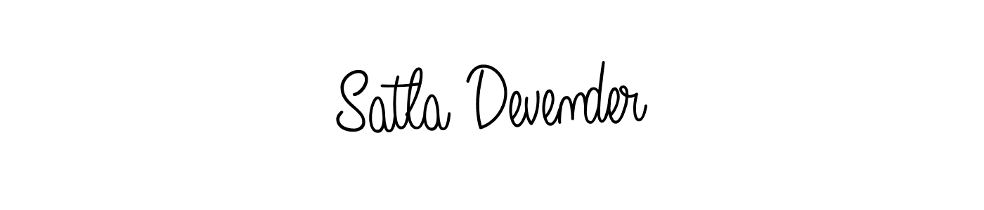 if you are searching for the best signature style for your name Satla Devender. so please give up your signature search. here we have designed multiple signature styles  using Angelique-Rose-font-FFP. Satla Devender signature style 5 images and pictures png