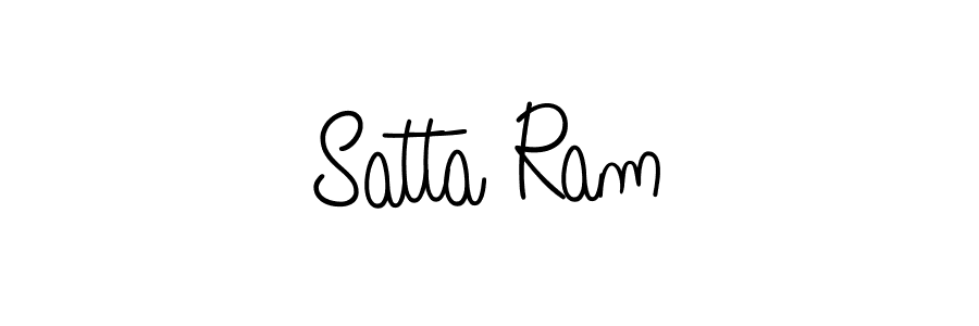 Make a beautiful signature design for name Satta Ram. With this signature (Angelique-Rose-font-FFP) style, you can create a handwritten signature for free. Satta Ram signature style 5 images and pictures png