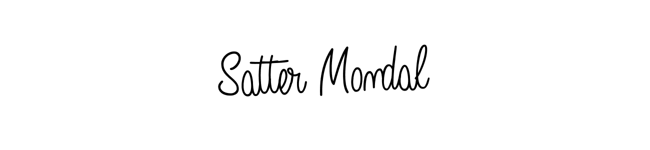 Make a beautiful signature design for name Satter Mondal. Use this online signature maker to create a handwritten signature for free. Satter Mondal signature style 5 images and pictures png