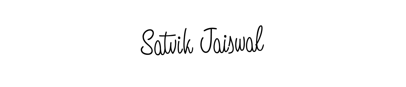 Once you've used our free online signature maker to create your best signature Angelique-Rose-font-FFP style, it's time to enjoy all of the benefits that Satvik Jaiswal name signing documents. Satvik Jaiswal signature style 5 images and pictures png