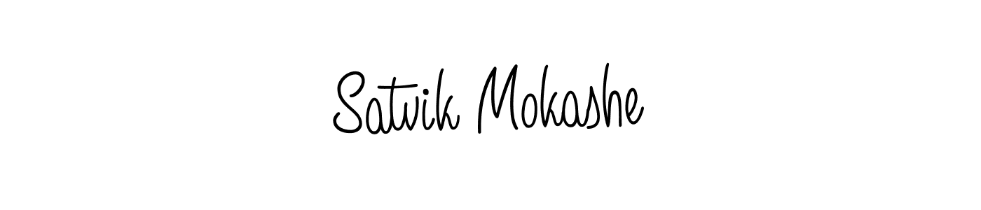 Once you've used our free online signature maker to create your best signature Angelique-Rose-font-FFP style, it's time to enjoy all of the benefits that Satvik Mokashe name signing documents. Satvik Mokashe signature style 5 images and pictures png