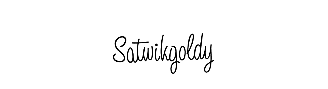 Make a beautiful signature design for name Satwikgoldy. Use this online signature maker to create a handwritten signature for free. Satwikgoldy signature style 5 images and pictures png