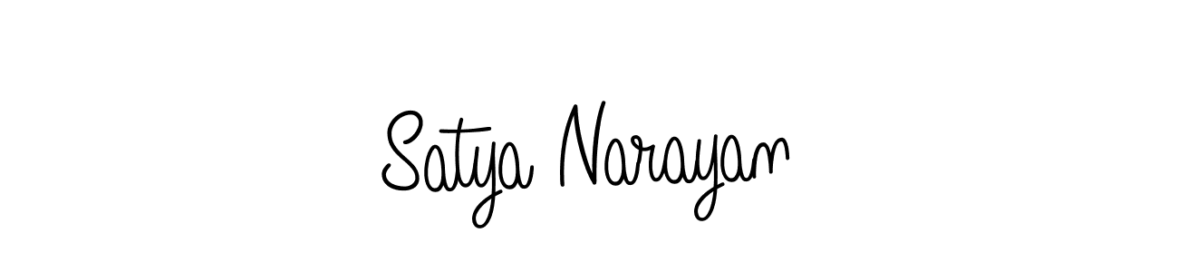 How to make Satya Narayan signature? Angelique-Rose-font-FFP is a professional autograph style. Create handwritten signature for Satya Narayan name. Satya Narayan signature style 5 images and pictures png