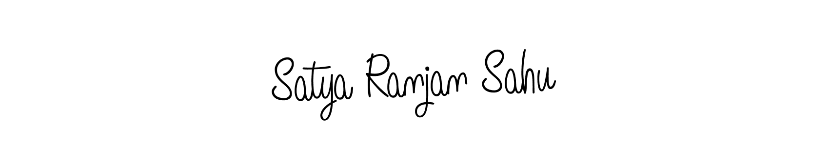 You should practise on your own different ways (Angelique-Rose-font-FFP) to write your name (Satya Ranjan Sahu) in signature. don't let someone else do it for you. Satya Ranjan Sahu signature style 5 images and pictures png