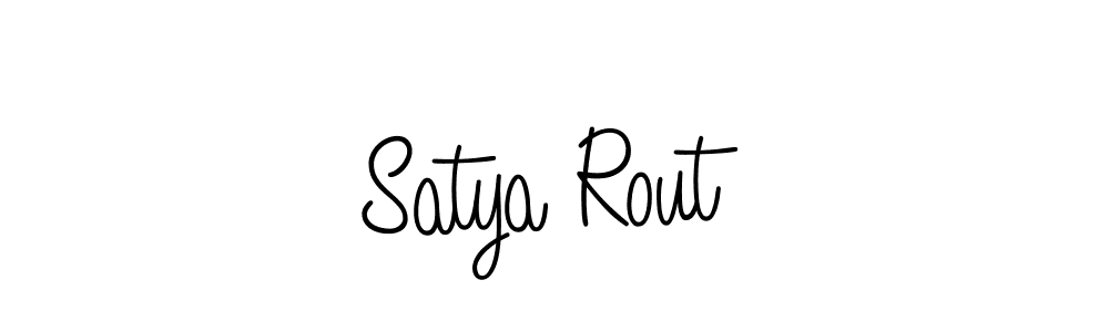 Create a beautiful signature design for name Satya Rout. With this signature (Angelique-Rose-font-FFP) fonts, you can make a handwritten signature for free. Satya Rout signature style 5 images and pictures png