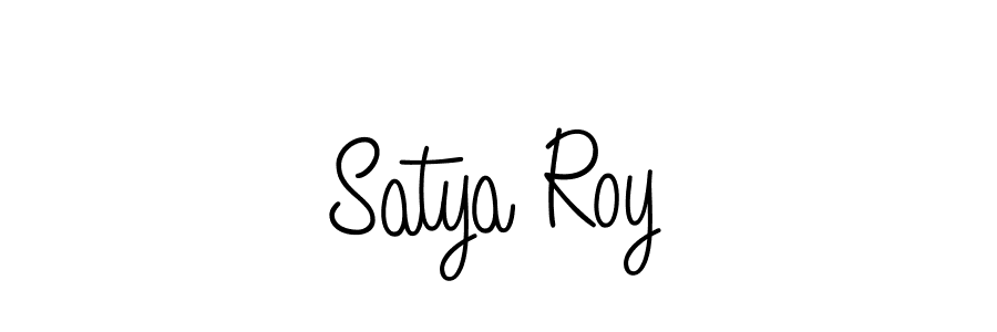 Create a beautiful signature design for name Satya Roy. With this signature (Angelique-Rose-font-FFP) fonts, you can make a handwritten signature for free. Satya Roy signature style 5 images and pictures png