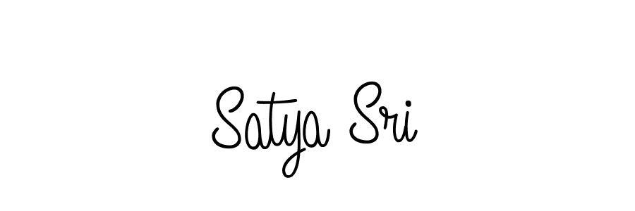 The best way (Angelique-Rose-font-FFP) to make a short signature is to pick only two or three words in your name. The name Satya Sri include a total of six letters. For converting this name. Satya Sri signature style 5 images and pictures png