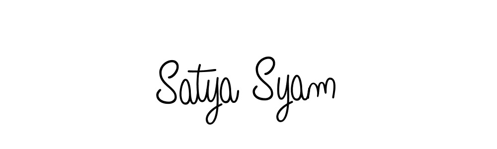 It looks lik you need a new signature style for name Satya Syam. Design unique handwritten (Angelique-Rose-font-FFP) signature with our free signature maker in just a few clicks. Satya Syam signature style 5 images and pictures png
