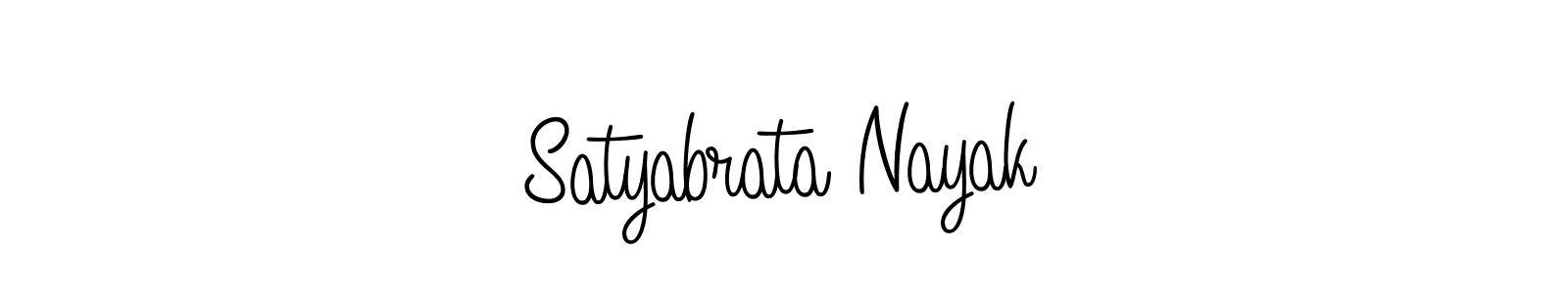 Create a beautiful signature design for name Satyabrata Nayak. With this signature (Angelique-Rose-font-FFP) fonts, you can make a handwritten signature for free. Satyabrata Nayak signature style 5 images and pictures png
