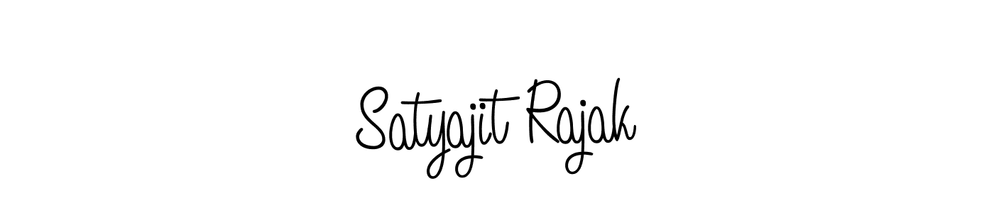 Design your own signature with our free online signature maker. With this signature software, you can create a handwritten (Angelique-Rose-font-FFP) signature for name Satyajit Rajak. Satyajit Rajak signature style 5 images and pictures png