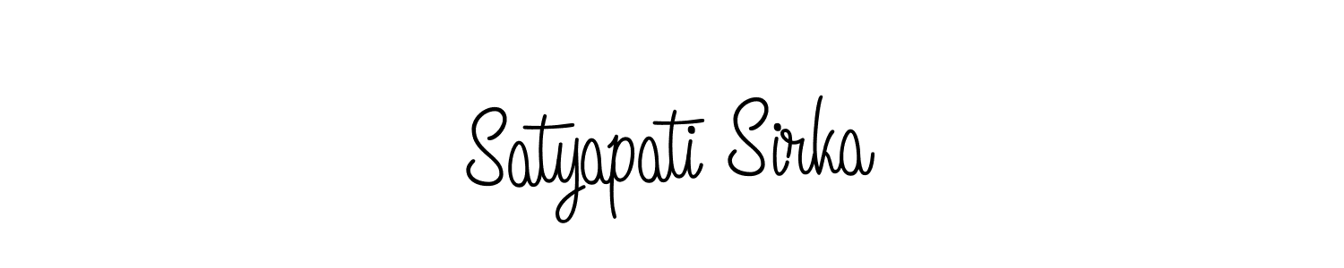 Angelique-Rose-font-FFP is a professional signature style that is perfect for those who want to add a touch of class to their signature. It is also a great choice for those who want to make their signature more unique. Get Satyapati Sirka name to fancy signature for free. Satyapati Sirka signature style 5 images and pictures png