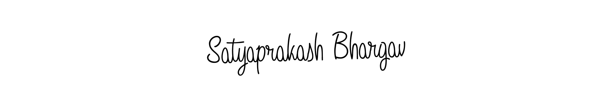 Satyaprakash Bhargav stylish signature style. Best Handwritten Sign (Angelique-Rose-font-FFP) for my name. Handwritten Signature Collection Ideas for my name Satyaprakash Bhargav. Satyaprakash Bhargav signature style 5 images and pictures png