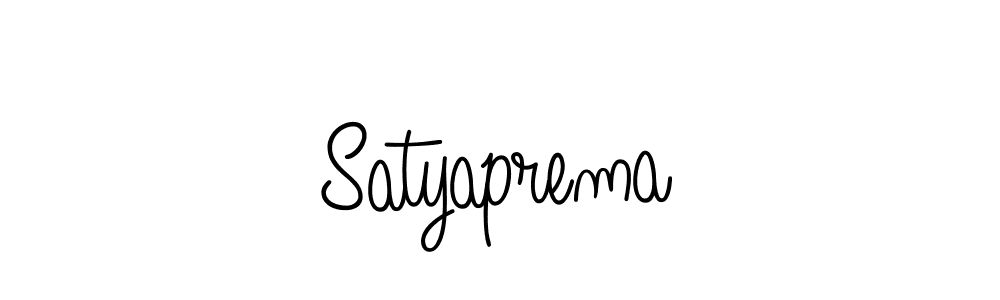 Create a beautiful signature design for name Satyaprema. With this signature (Angelique-Rose-font-FFP) fonts, you can make a handwritten signature for free. Satyaprema signature style 5 images and pictures png