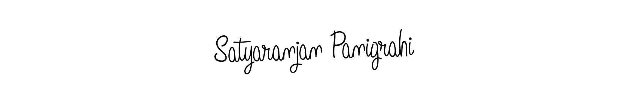 You should practise on your own different ways (Angelique-Rose-font-FFP) to write your name (Satyaranjan Panigrahi) in signature. don't let someone else do it for you. Satyaranjan Panigrahi signature style 5 images and pictures png